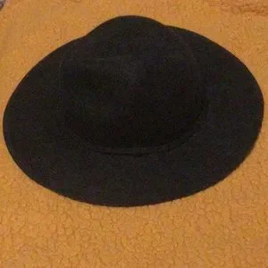 NWT J. Crew Wide Brim Wool Hat J.CREW Black 100% Wool Hats for Women for sale | eBay main image 4